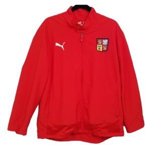 ⚽️ PUMA XL Czech Soccer Warm-Up Jacket Windbreaker